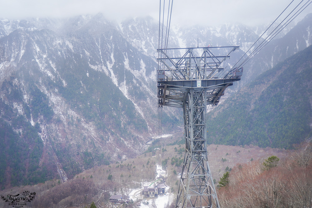 奧飛驒景點「新穗高纜車」阿爾卑斯群山美景，新穗高空纜車全日本唯一兩層纜車，米其林2級美景 @緹雅瑪 美食旅遊趣