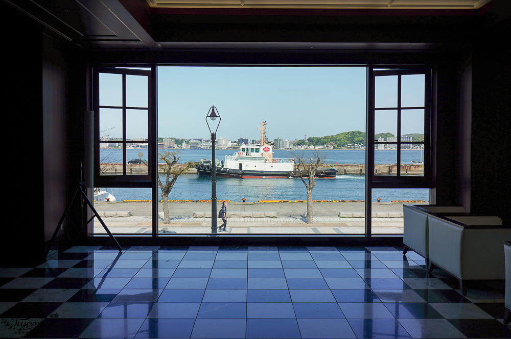 九州門司港住宿｜門司港普樂美雅酒店：絕美門司港美景的海景飯店，戀人勝地藍翼橋旁的門司港地標建築之一 @緹雅瑪 美食旅遊趣