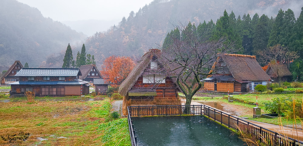 日本富山｜五箇山菅沼合掌造聚落，世界遺産傳統茅草村落，幾乎沒有觀光客的秘境 @緹雅瑪 美食旅遊趣