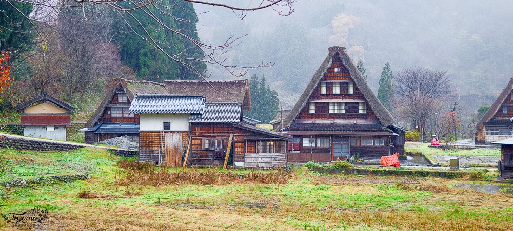 日本富山｜五箇山菅沼合掌造聚落，世界遺産傳統茅草村落，幾乎沒有觀光客的秘境 @緹雅瑪 美食旅遊趣