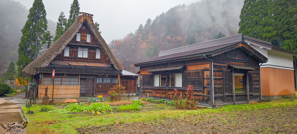 日本富山｜五箇山菅沼合掌造聚落，世界遺産傳統茅草村落，幾乎沒有觀光客的秘境 @緹雅瑪 美食旅遊趣