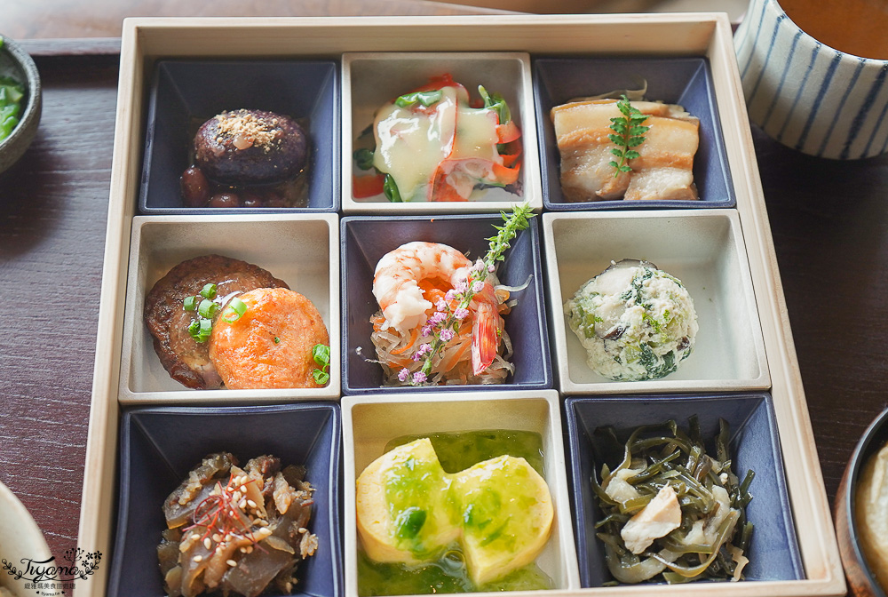 虹夕諾雅 竹富島一食二泊餐飲篇，九宮格重箱料理早餐，日料法吃&#8221;島上風土料理&#8221;預約制晚餐 @緹雅瑪 美食旅遊趣