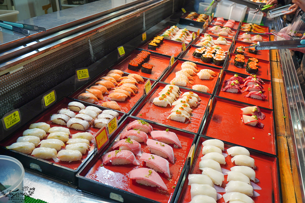 唐戶市場就是要假日來！浮誇海鮮壽司、海鮮丼、吃河豚生魚片｜下關景點｜下關美食 @緹雅瑪 美食旅遊趣