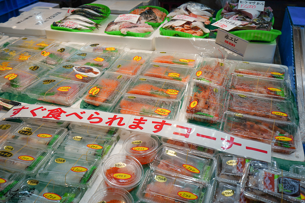 唐戶市場就是要假日來！浮誇海鮮壽司、海鮮丼、吃河豚生魚片｜下關景點｜下關美食 @緹雅瑪 美食旅遊趣