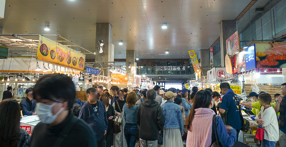 唐戶市場就是要假日來！浮誇海鮮壽司、海鮮丼、吃河豚生魚片｜下關景點｜下關美食 @緹雅瑪 美食旅遊趣