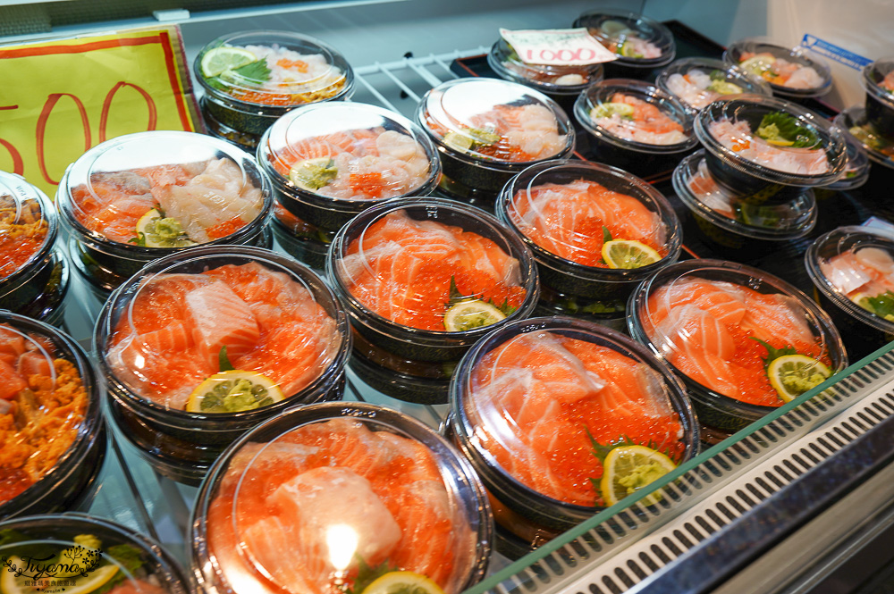 唐戶市場就是要假日來！浮誇海鮮壽司、海鮮丼、吃河豚生魚片｜下關景點｜下關美食 @緹雅瑪 美食旅遊趣