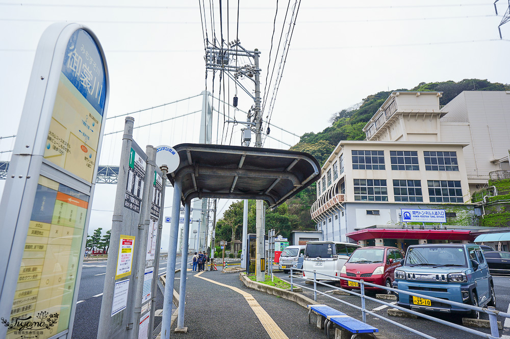 九州景點｜關門隧道行人步道：780米分縣界標誌的海底行人步道，從「下關」走到「門司」 @緹雅瑪 美食旅遊趣