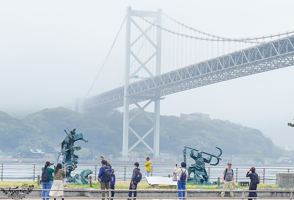 九州景點｜關門隧道行人步道：780米分縣界標誌的海底行人步道，從「下關」走到「門司」 @緹雅瑪 美食旅遊趣