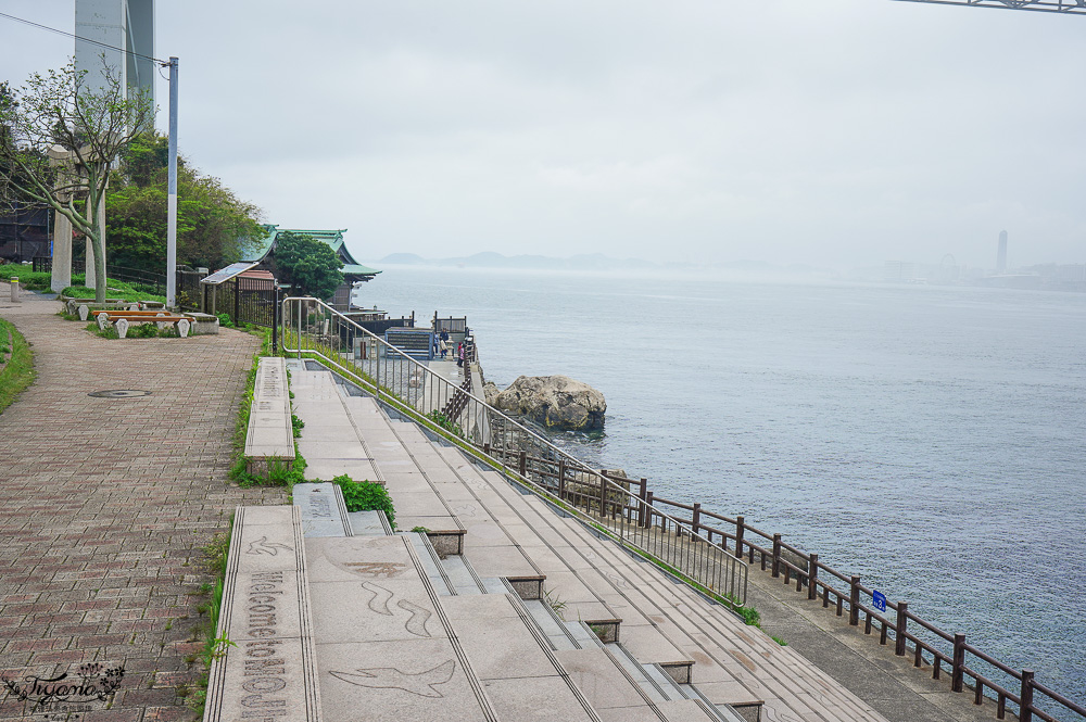 九州門司港景點|可愛河豚神籤「和布刈神社」,九州最北邊的海景神社,關門海峽旁面海絕美景色的小巧神社 @緹雅瑪 美食旅遊趣 九州門司港景點|可愛河豚神籤「和布刈神社」,九州最北邊的海景神社,關門海峽旁面海絕美景色的小巧神社 @緹雅瑪 美食旅遊趣