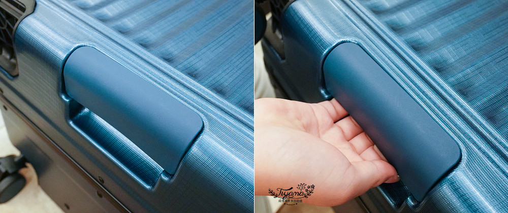 台灣行李箱推薦｜Arowana亞諾納 台灣設計品牌：31吋極致美學運動鋁框行李箱｜29吋前開式/側開式 避震輪河馬行李箱｜走出你的旅行品味 @緹雅瑪 美食旅遊趣