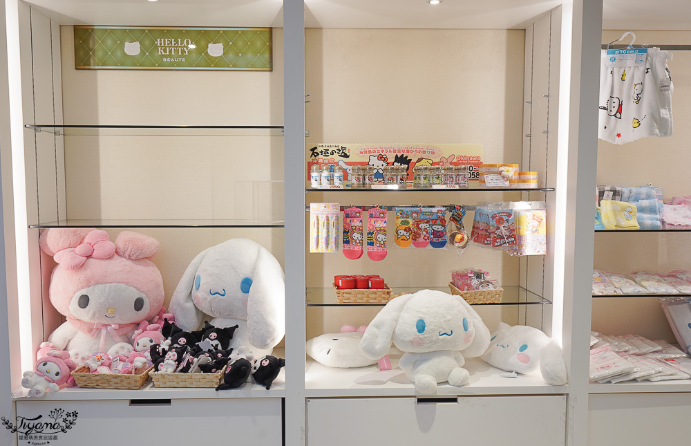 沖繩平價新飯店｜沖繩三麗鷗主題酒店：整個飯店都有超萌三麗鷗，迎賓飲品、雪鹽霜淇淋 @緹雅瑪 美食旅遊趣