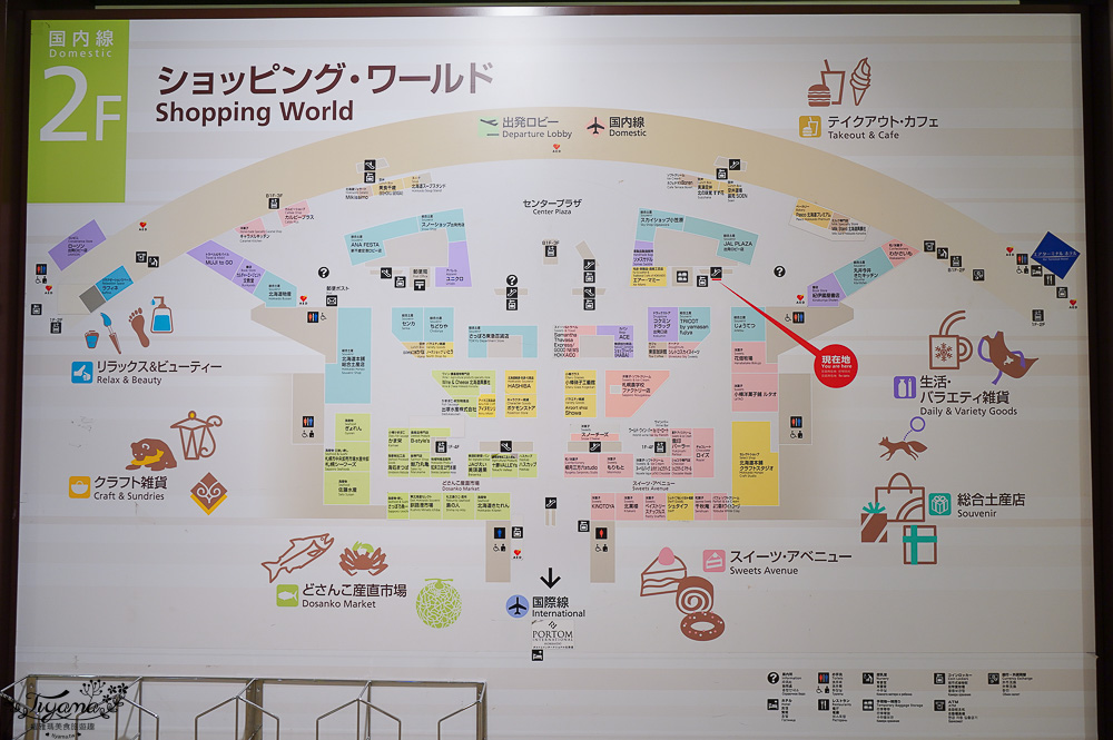 新千歲國內機場美食｜KINOTOYA霜淇淋｜札幌農場 牛奶起士蛋糕｜寶可夢商店｜新千歲國內機場2樓人氣甜點 @緹雅瑪 美食旅遊趣