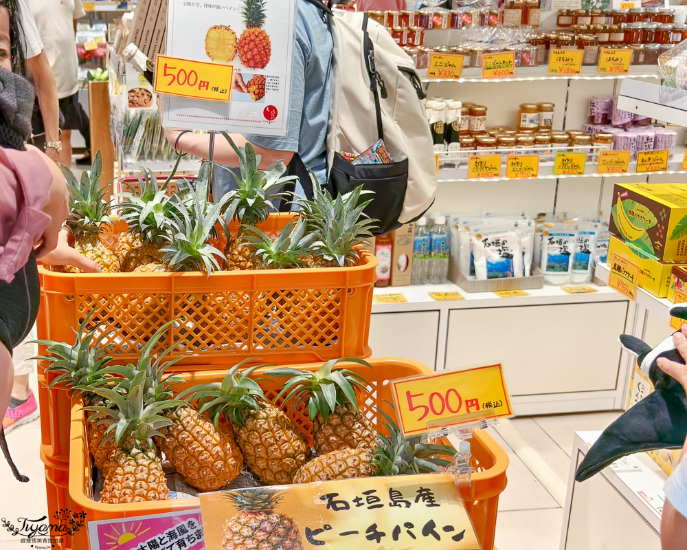 新石垣機場到市區交通｜新石垣機場伴手禮商店：1樓整層伴手禮土特產逛不完！新石垣機場↔︎石垣港交通 @緹雅瑪 美食旅遊趣