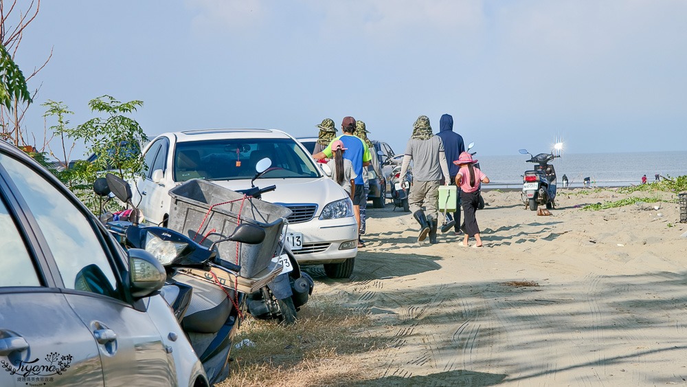 台南挖蛤蜊景點｜免費挖蛤蜊期間限定，台南北門雙春海岸線野生蛤蜊大爆發！！ @緹雅瑪 美食旅遊趣