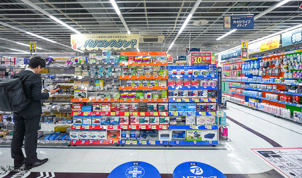 名古屋電器行「Bic Camera 名古屋站西店」BIC CAMERA 93折扣券，買家電、行李箱、鋼彈模型、遊戲片、玩具、藥妝 一次搞定 @緹雅瑪 美食旅遊趣