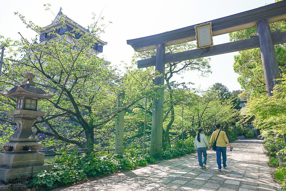 九州小倉城「小倉祇園 八坂神社」連接小倉城旁400多年歷史的豐前市守護神 @緹雅瑪 美食旅遊趣