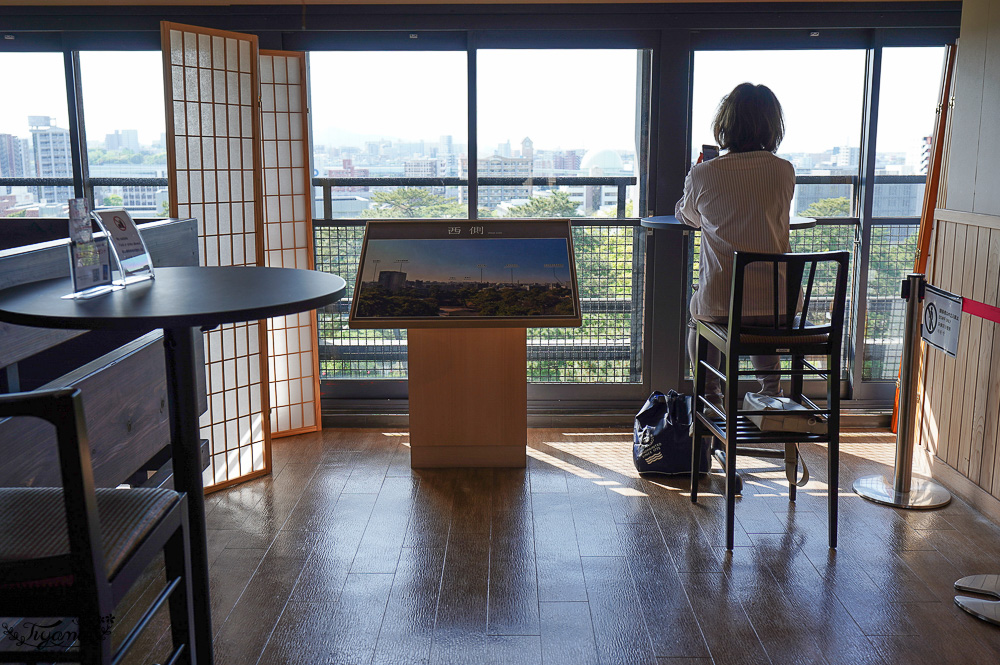 九州小倉城怎麼玩！！小倉城天守閣騎馬射箭「流鏑馬」、和服體驗、天守閣咖啡廳、しろテラス，也別忘了小倉城庭園 @緹雅瑪 美食旅遊趣
