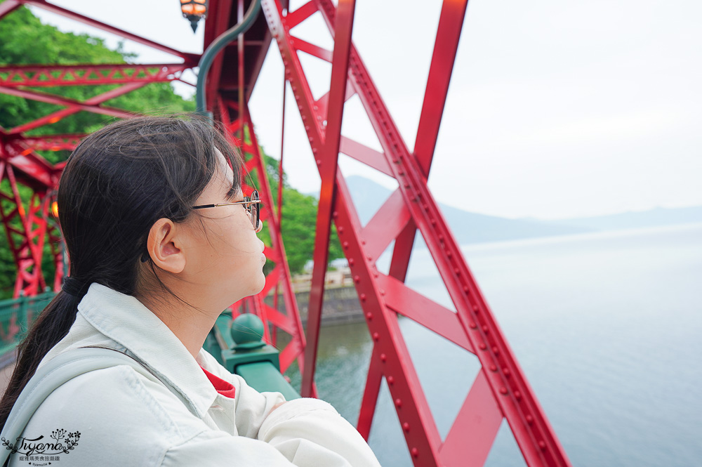 【北海道景點】支笏湖遊客中心｜山線鐵橋｜Patissier Labo｜支笏湖商店街 @緹雅瑪 美食旅遊趣