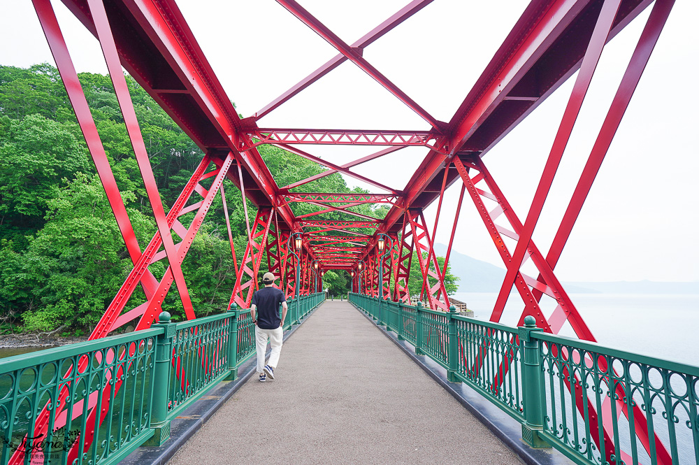 【北海道景點】支笏湖遊客中心｜山線鐵橋｜Patissier Labo｜支笏湖商店街 @緹雅瑪 美食旅遊趣