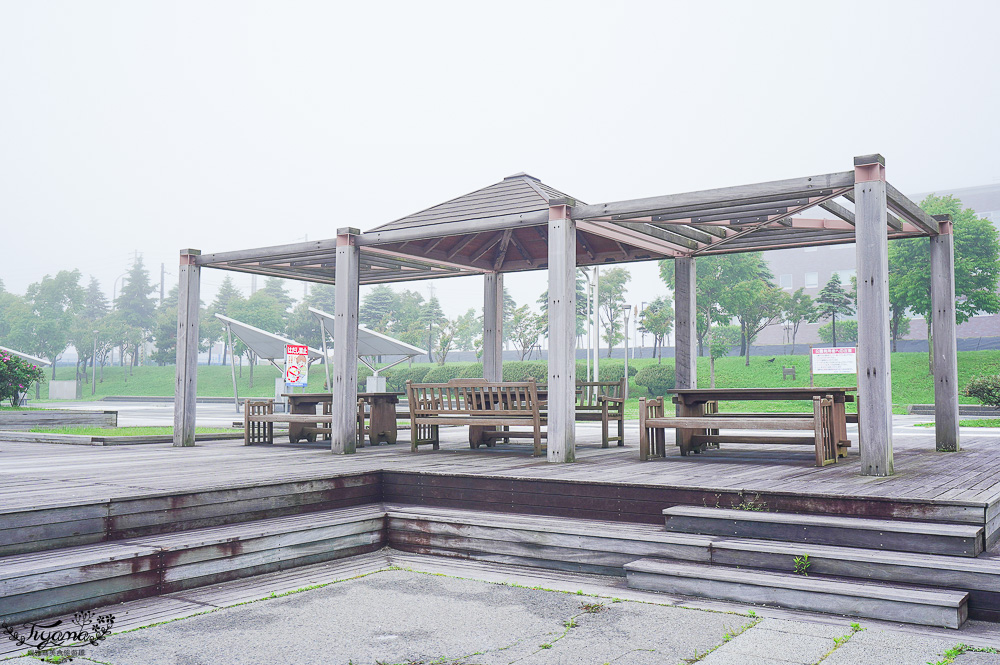 意外遇見海洋風親子公園「キラキラ公園｜Kirakira Park」苫小牧漁港旁的親子公園 @緹雅瑪 美食旅遊趣