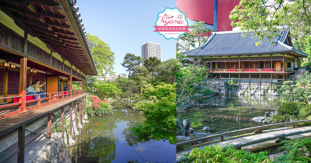 九州景點｜小倉城庭園：小倉城聯票一次玩2個景點最超值！！品味抹茶甜品，欣賞日本庭園 @緹雅瑪 美食旅遊趣