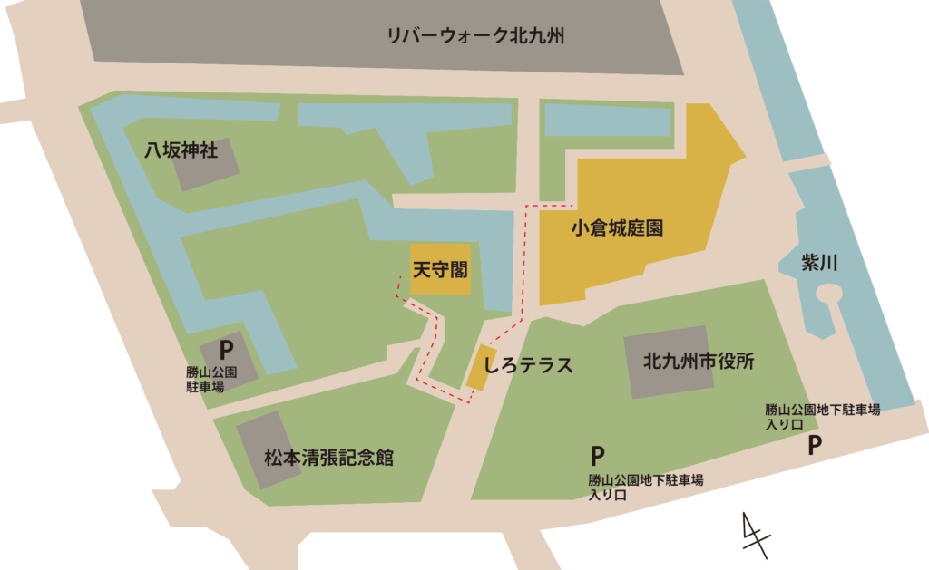 九州小倉城怎麼玩！！小倉城天守閣騎馬射箭「流鏑馬」、和服體驗、天守閣咖啡廳、しろテラス，也別忘了小倉城庭園 @緹雅瑪 美食旅遊趣