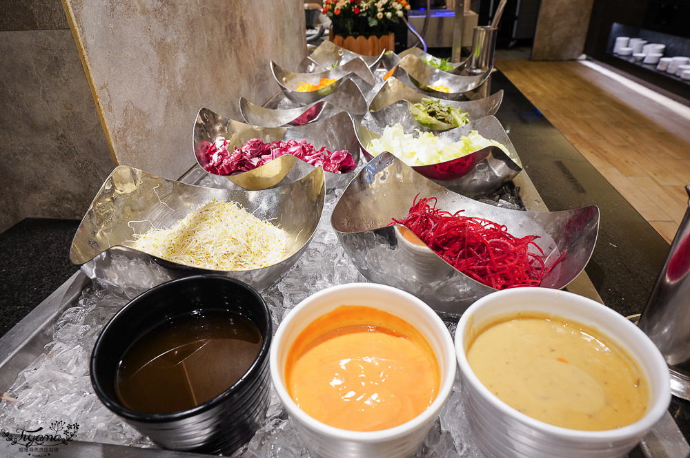 台糖長榮酒店 台南｜吃遍天下自助餐：台南聚餐推薦~台南Buffet自助餐，平日晚餐菜色 @緹雅瑪 美食旅遊趣