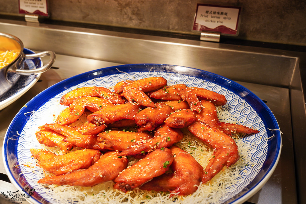 台糖長榮酒店 台南｜吃遍天下自助餐：台南聚餐推薦~台南Buffet自助餐，平日晚餐菜色 @緹雅瑪 美食旅遊趣