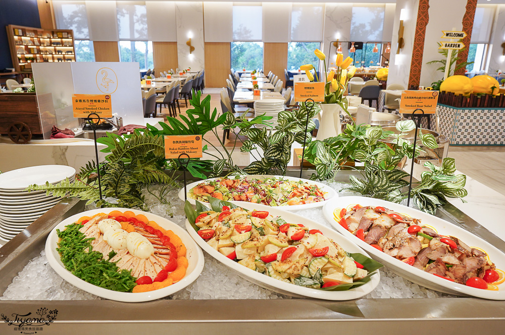 嘉義飯店Buffet自助餐｜嘉義福容voco酒店「田園西餐廳」平日晚餐分享~主餐排餐+半自助餐，超驚艷美食饗宴 @緹雅瑪 美食旅遊趣