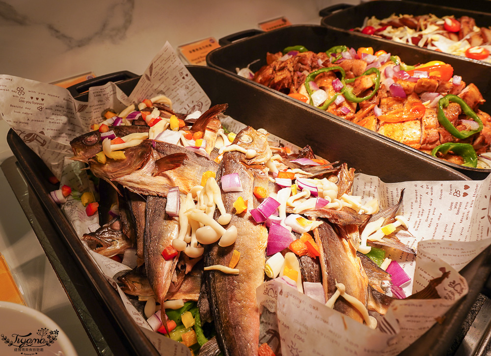 嘉義飯店Buffet自助餐｜嘉義福容voco酒店「田園西餐廳」平日晚餐分享~主餐排餐+半自助餐，超驚艷美食饗宴 @緹雅瑪 美食旅遊趣