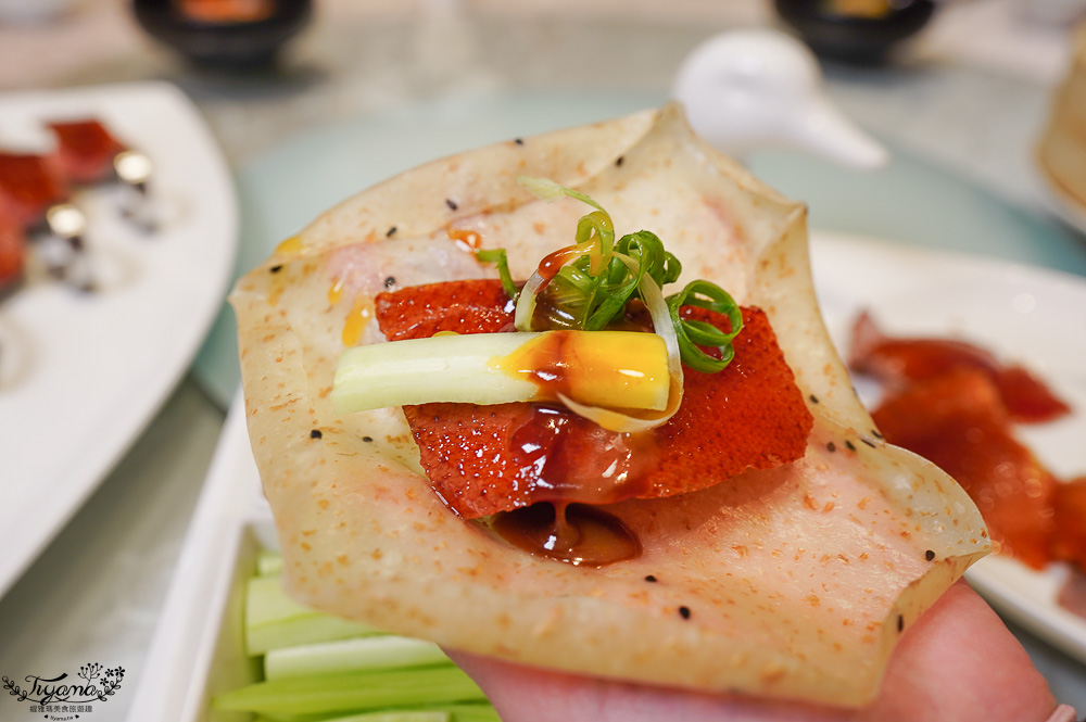 台南烤鵝「霸王鵝五吃」台糖長榮酒店(台南) 2F「長園中餐廳」推出全新霸王鵝之夜 @緹雅瑪 美食旅遊趣