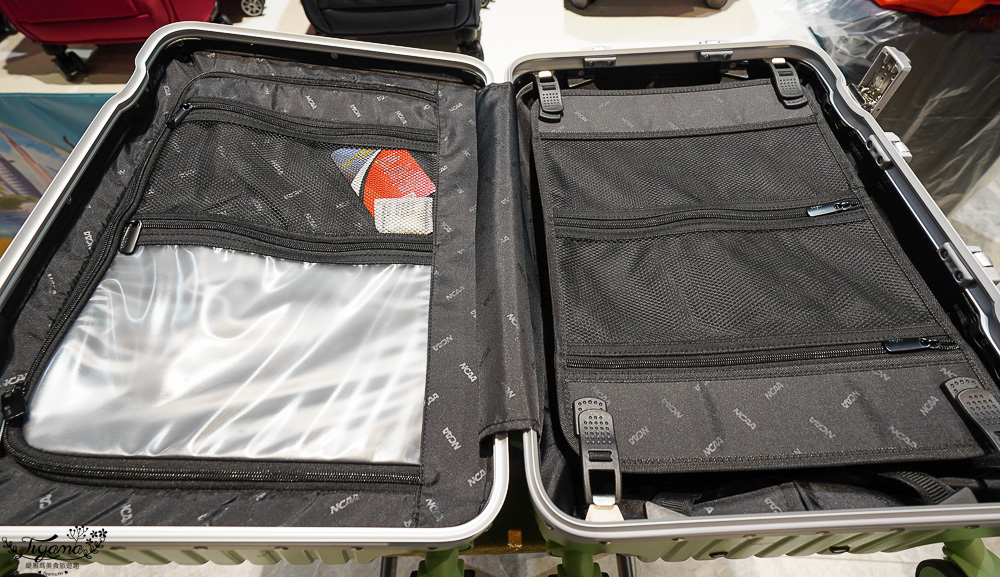 嘉義行李箱特賣會「加賀屋行李箱特賣會」，各品牌行李箱現場一次看，上掀式行李箱、對開式行李箱、雙開式行李箱、胖胖箱、布料行李箱、登機箱，限量特惠行李箱只要990元起，一年保固、終身保修！！ @緹雅瑪 美食旅遊趣