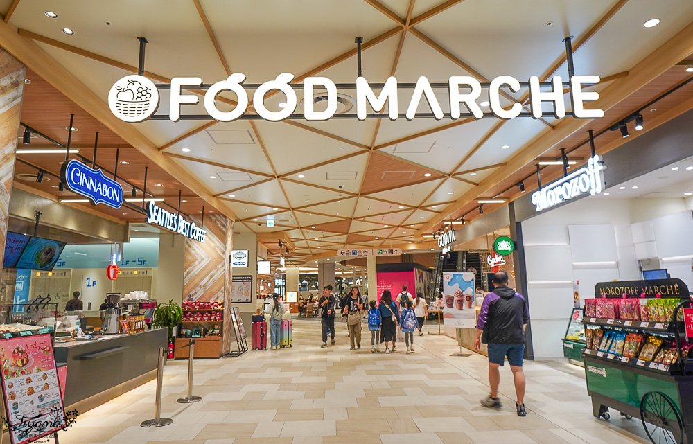 福岡購物景點「LaLaport 福岡」三井購物中心好逛好吃好買一次滿足！！第一天就先來買好衣服 @緹雅瑪 美食旅遊趣