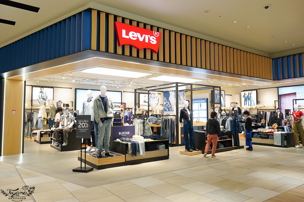 福岡購物景點「LaLaport 福岡」三井購物中心好逛好吃好買一次滿足！！第一天就先來買好衣服 @緹雅瑪 美食旅遊趣