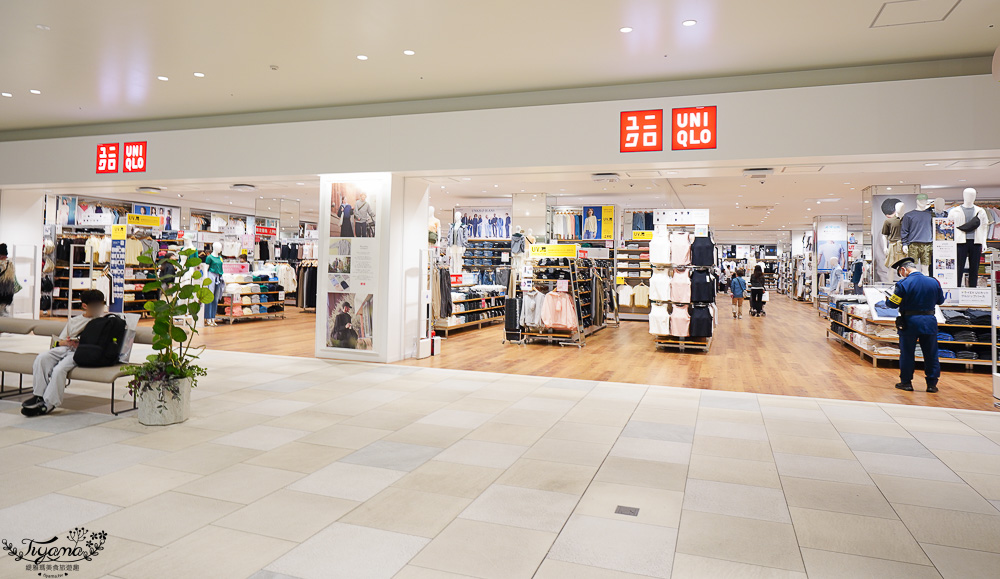 福岡購物景點「LaLaport 福岡」三井購物中心好逛好吃好買一次滿足！！第一天就先來買好衣服 @緹雅瑪 美食旅遊趣