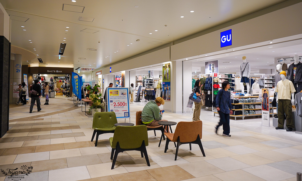 福岡購物景點「LaLaport 福岡」三井購物中心好逛好吃好買一次滿足！！第一天就先來買好衣服 @緹雅瑪 美食旅遊趣