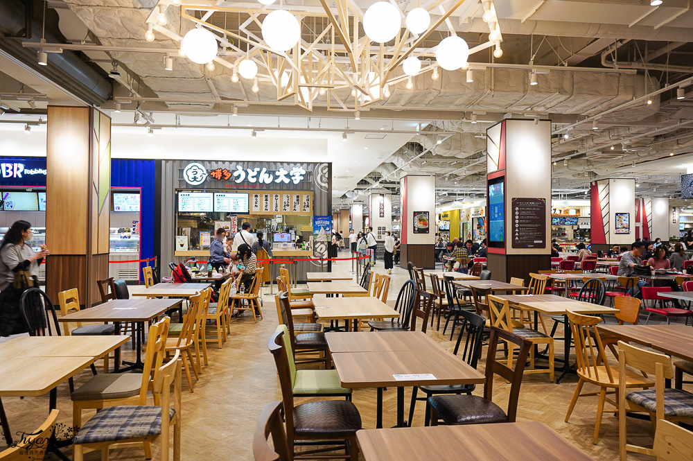 福岡購物景點「LaLaport 福岡」三井購物中心好逛好吃好買一次滿足！！第一天就先來買好衣服 @緹雅瑪 美食旅遊趣