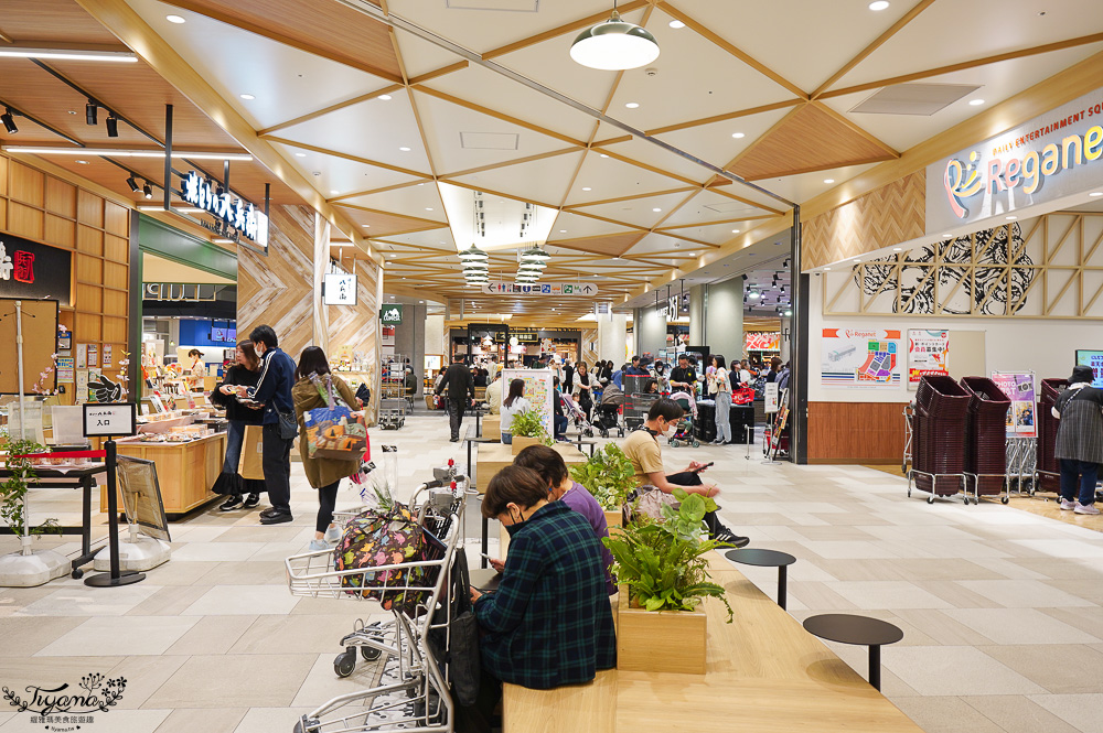 福岡購物景點「LaLaport 福岡」三井購物中心好逛好吃好買一次滿足！！第一天就先來買好衣服 @緹雅瑪 美食旅遊趣