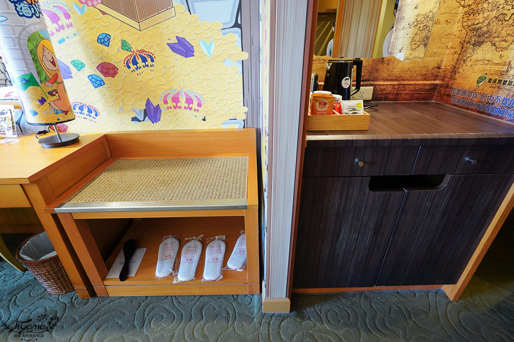 雲林樂園飯店｜劍湖山渡假大飯店：結合主題樂園的渡假飯店，小威主題房、酷奇親子主題房 @緹雅瑪 美食旅遊趣