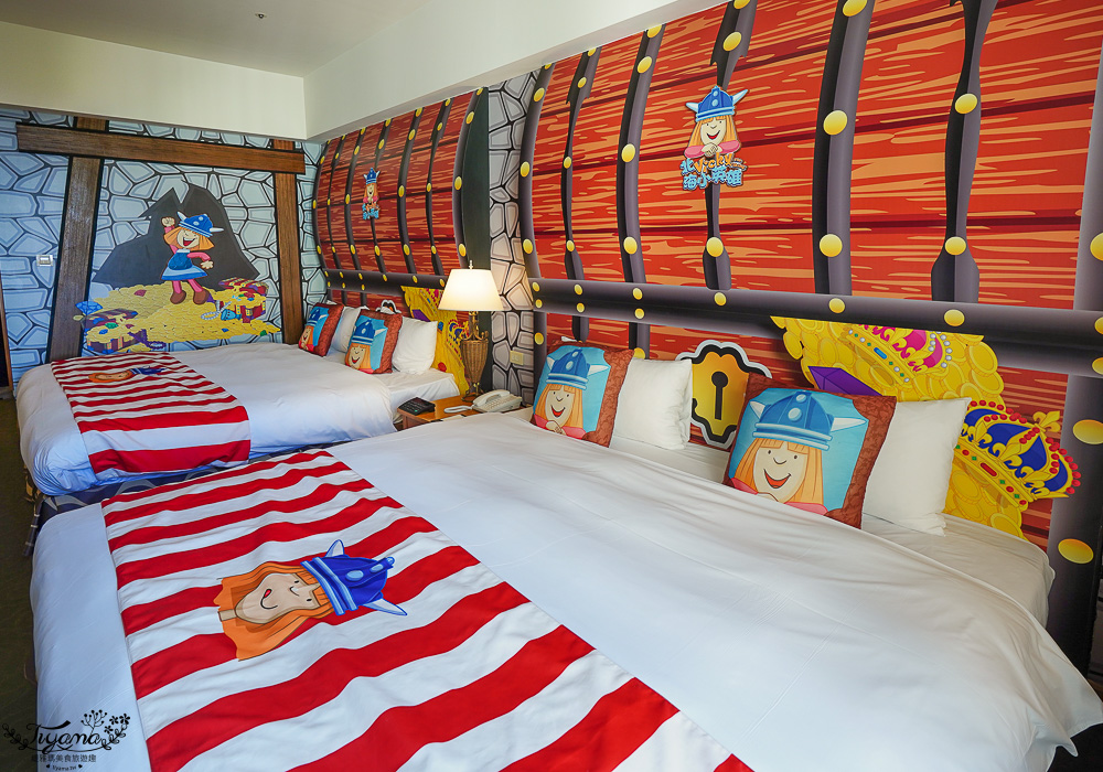 雲林樂園飯店｜劍湖山渡假大飯店：結合主題樂園的渡假飯店，小威主題房、酷奇親子主題房 @緹雅瑪 美食旅遊趣