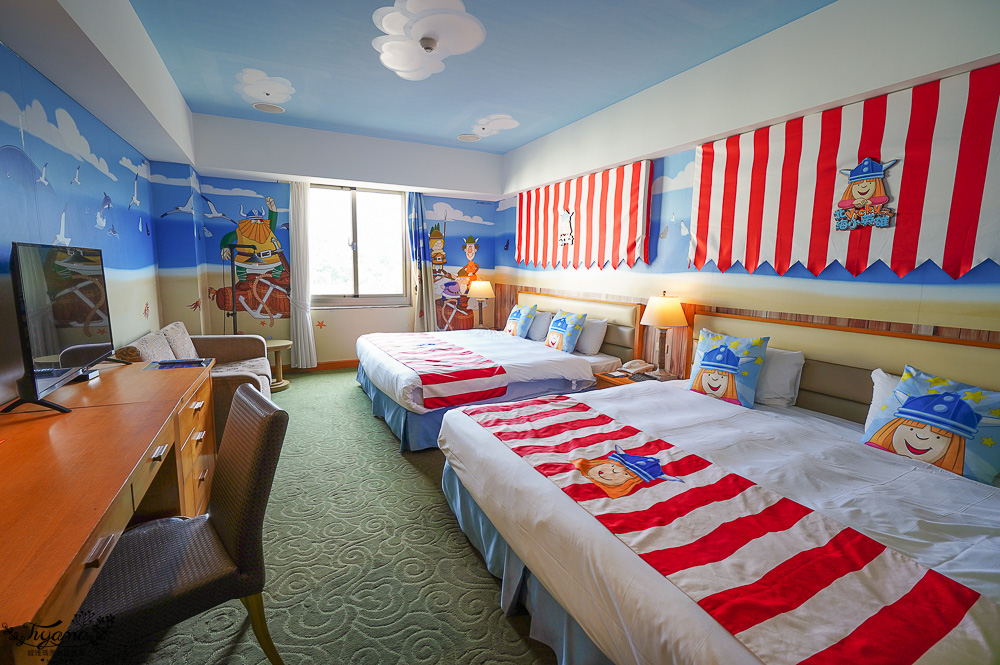 雲林樂園飯店｜劍湖山渡假大飯店：結合主題樂園的渡假飯店，小威主題房、酷奇親子主題房 @緹雅瑪 美食旅遊趣