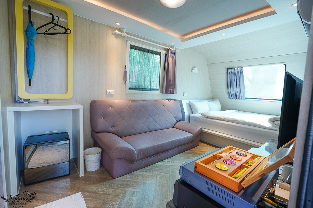 嘉義露營車推薦｜詩情花園度假村 1泊2食：BBQ烤肉火鍋晚餐、煙火晚會、魔術表演、放天燈、手工比薩DIY @緹雅瑪 美食旅遊趣