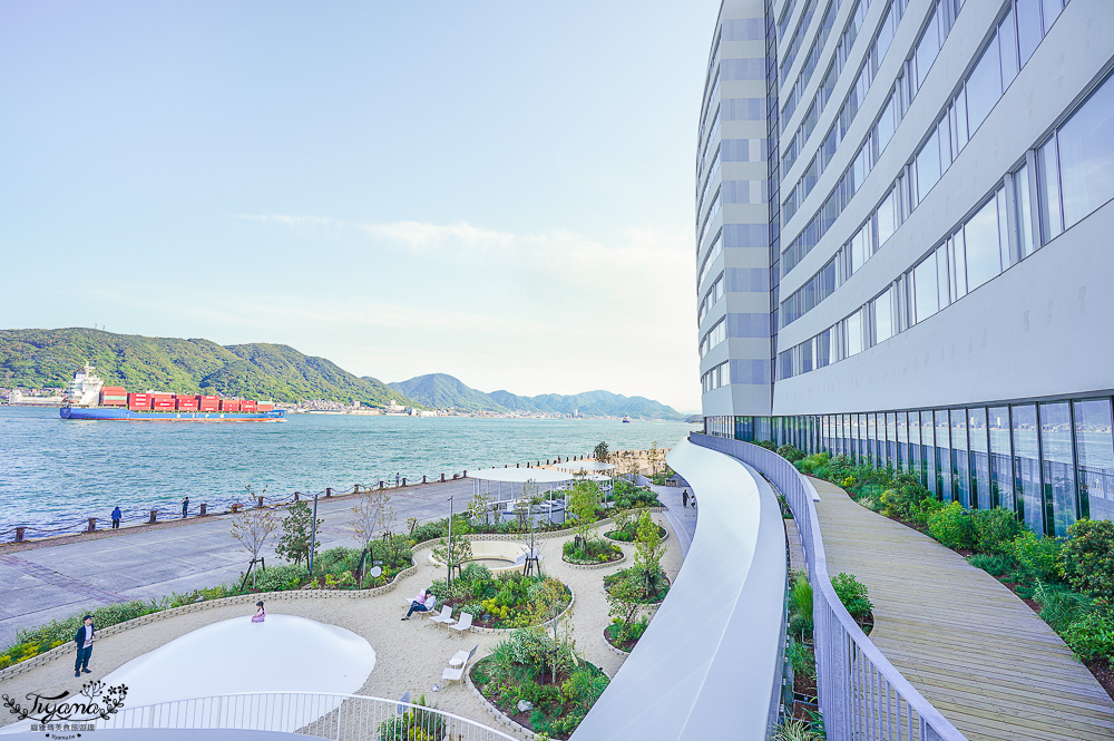 星野集團 RISONARE 下關「NAMI NAMI 露台」欣賞關門海峽海景第一排的浪漫絕美露台 @緹雅瑪 美食旅遊趣
