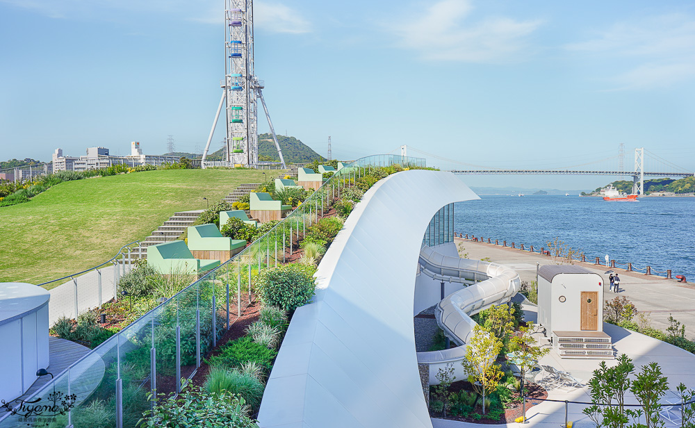 星野集團 RISONARE 下關「NAMI NAMI 露台」欣賞關門海峽海景第一排的浪漫絕美露台 @緹雅瑪 美食旅遊趣