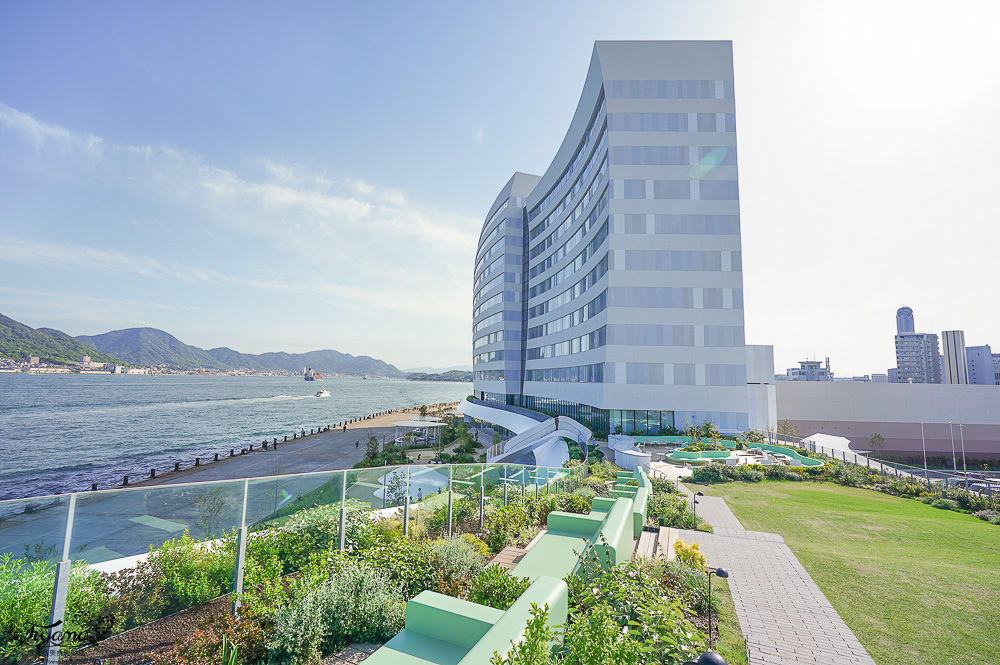 星野集團 RISONARE 下關「NAMI NAMI 露台」欣賞關門海峽海景第一排的浪漫絕美露台 @緹雅瑪 美食旅遊趣