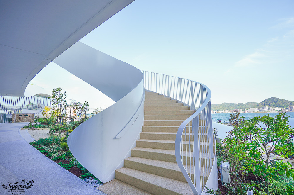 星野集團 RISONARE 下關「NAMI NAMI 露台」欣賞關門海峽海景第一排的浪漫絕美露台 @緹雅瑪 美食旅遊趣