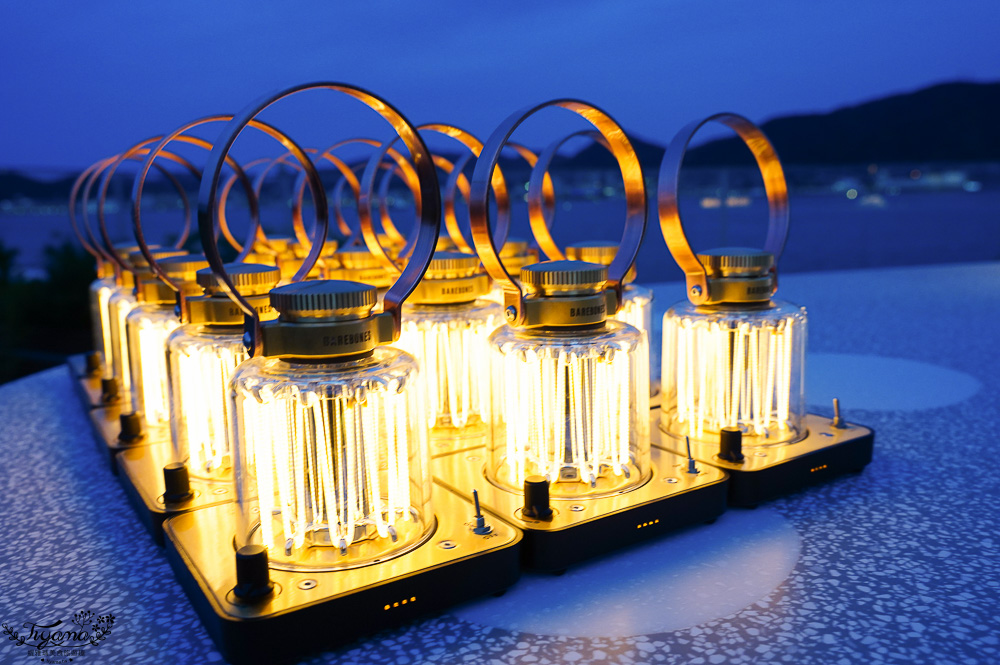 星野集團 RISONARE 下關「海峽夜間酒廊」免費暢飲~粉紅氣泡酒．無酒精粉紅氣泡酒．果汁 @緹雅瑪 美食旅遊趣