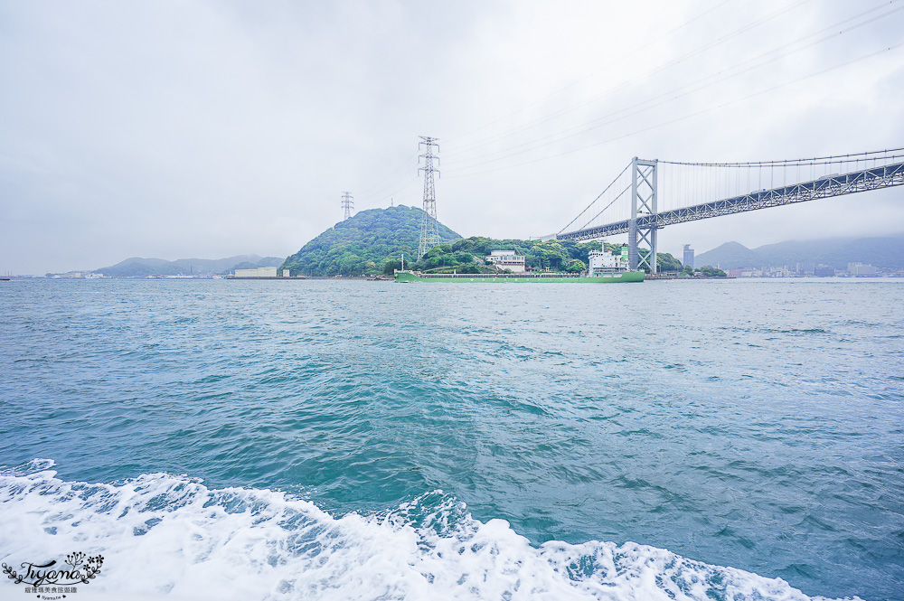下關遊船體驗｜星野集團 RISONARE 下關「初次體驗關門海峽」，穿越關門大橋遊船之旅！ @緹雅瑪 美食旅遊趣