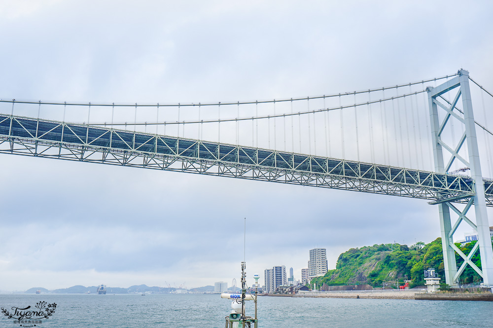 下關遊船體驗｜星野集團 RISONARE 下關「初次體驗關門海峽」，穿越關門大橋遊船之旅！ @緹雅瑪 美食旅遊趣