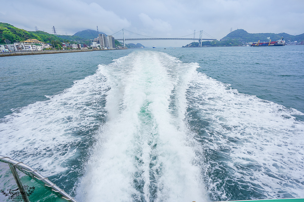 下關遊船體驗｜星野集團 RISONARE 下關「初次體驗關門海峽」，穿越關門大橋遊船之旅！ @緹雅瑪 美食旅遊趣